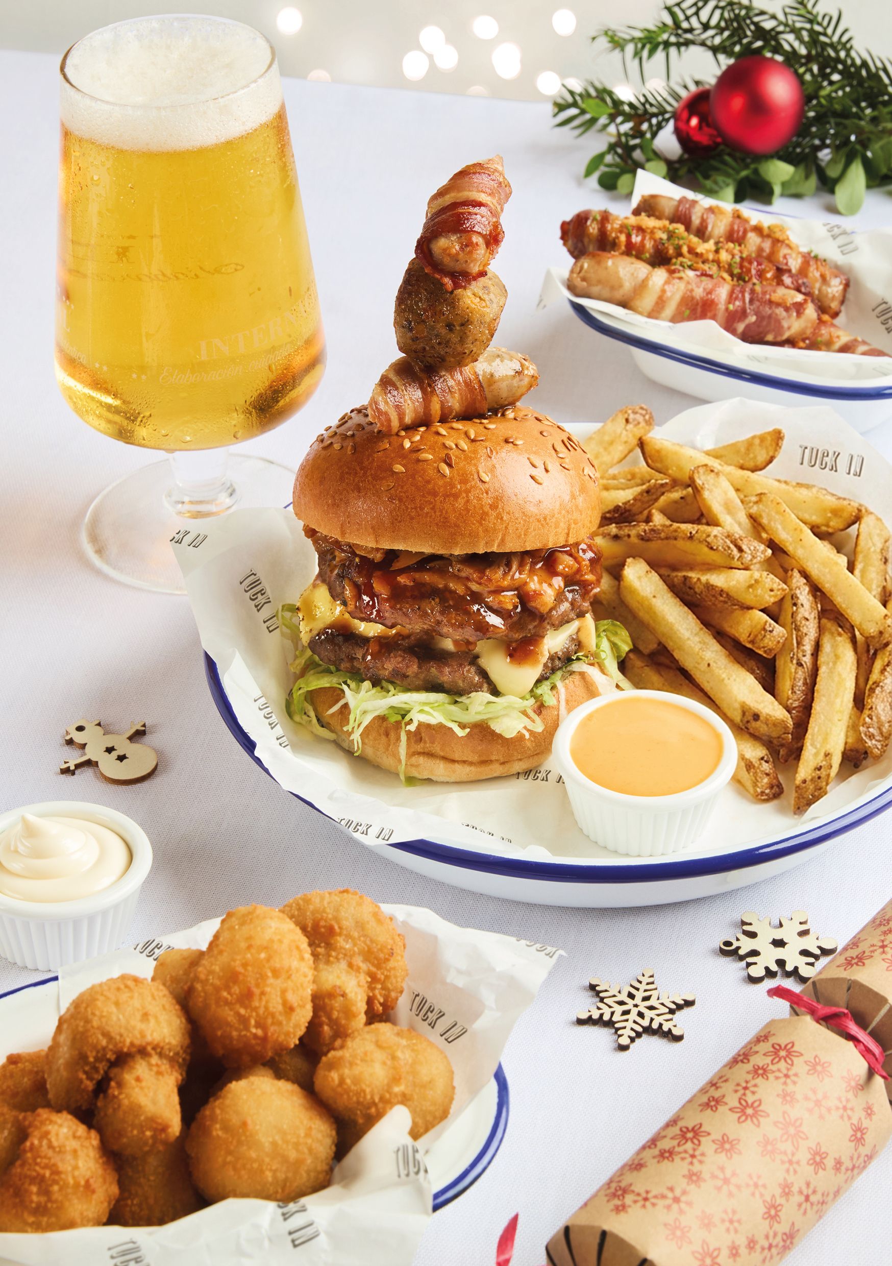 Festive Lunch & Dinner at The Fox & Goose in Barrow Gurney